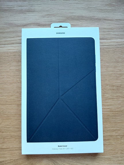 Book cover musta, Galaxy tab A 11+