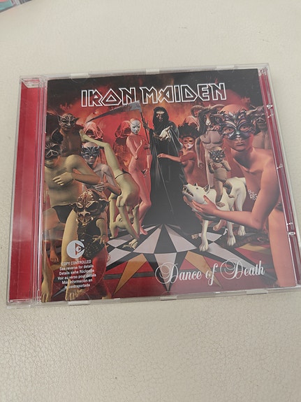 Iron Maiden Dance of Death CD-albumi