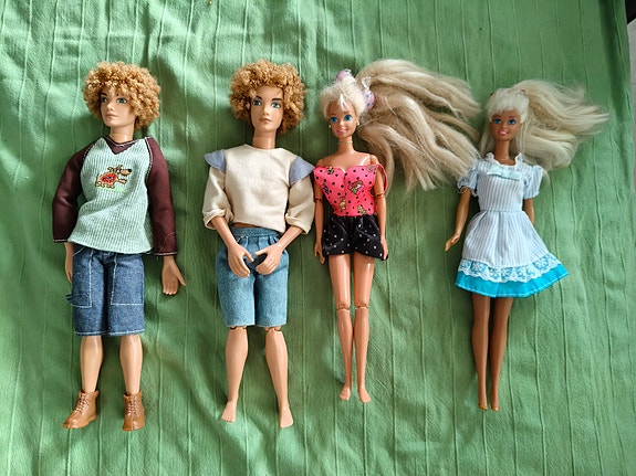Mattel -Barbie nukkeja.