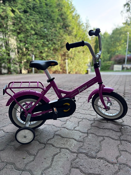 Helkama Jopo lastenpyörä 12" pinkki