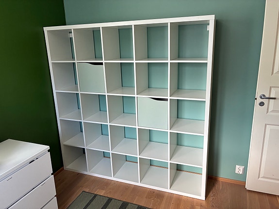 Ikea Kallax 5*5, valkoinen