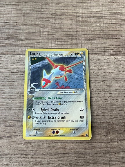 Latias δ 8/113 Holo – EX Delta Species – Pokémon