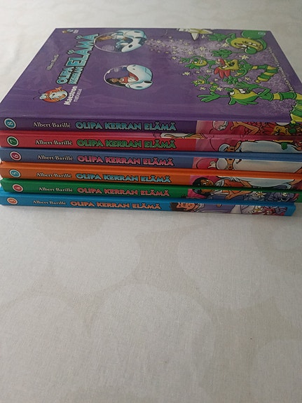 Olipa kerran elämä -kirjasarja, 5 kirjaa