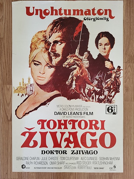 Tohtori Zivago elokuvajuliste