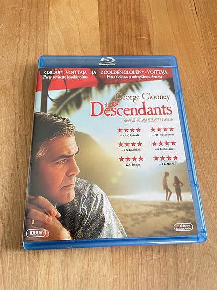 The Descendants Blu-ray-elokuva