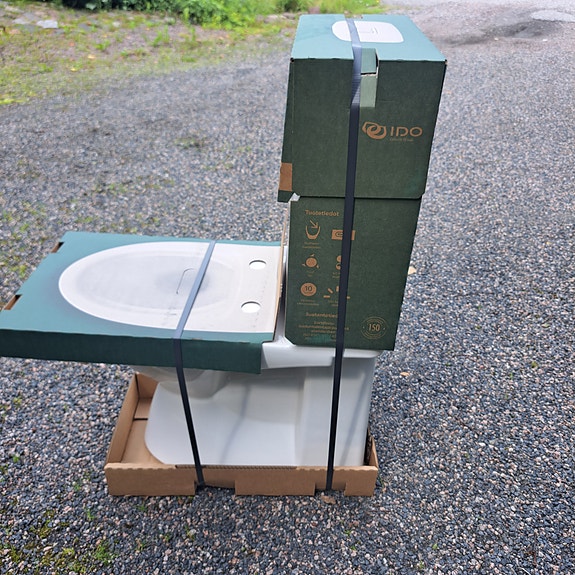 IDO Glow 60 WC-istuin valkoinen