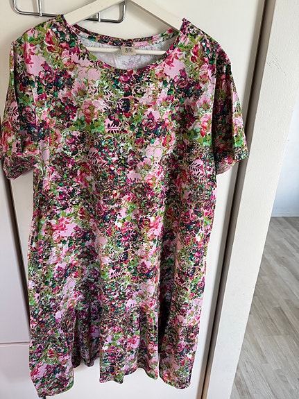 Ruffle T-shirt Dress