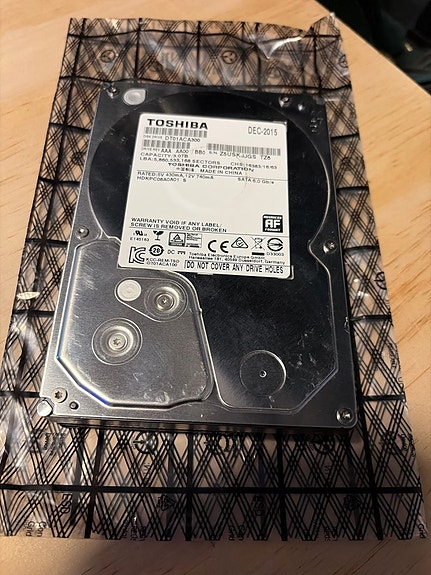 Toshiba 3TB 3,5" kovalevy SATA