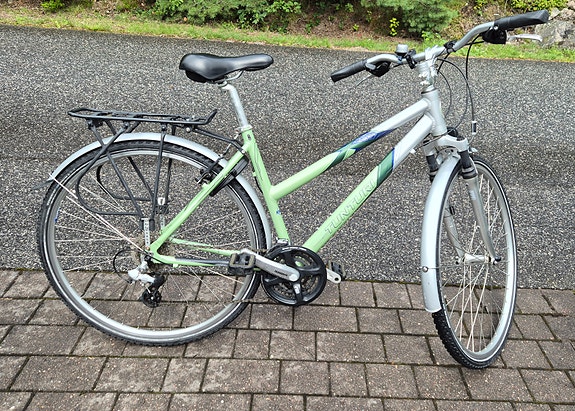 Tunturi X220 naisten hybridipyörä 48 cm 28"