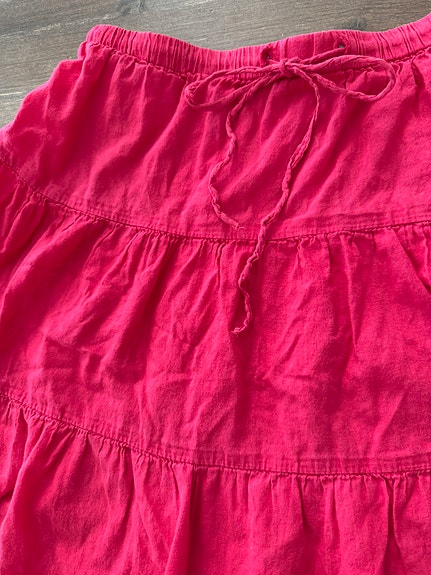 Pinkki hame, koko 104