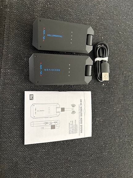 AM-5G wireless Audio System langaton lähetin kitara/basso
