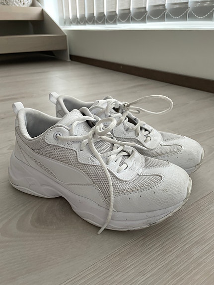 Valkoiset Puma Softfoam kengät koko 37