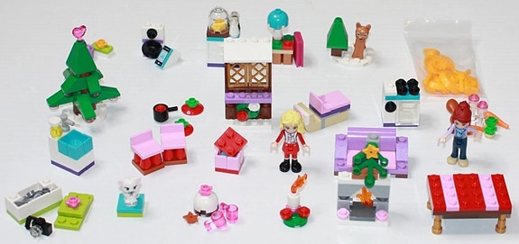 Lego Friends 41040 2014 Advent Calendar Minifigure Girls Xmas Gift Present