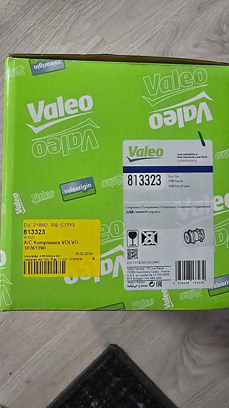 Ford/Volvo ilmastoinnin kompressori Valeo 813323