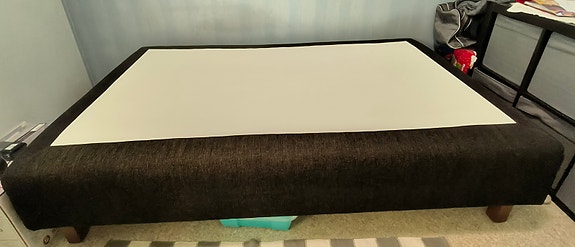 120cm leveä sänky