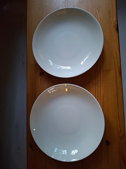 Iittala 24h valkoinen lautanen