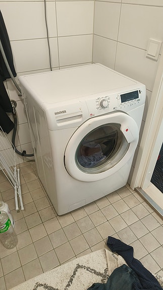 Hoover VisionDynamic edestä täytettävä pesukone valkoinen