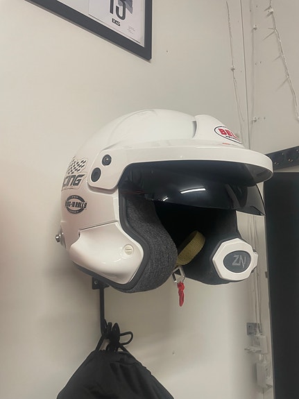 Bell MAG-10 Rally kypärä koko 60 valkoinen