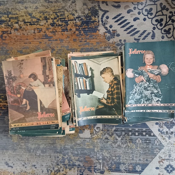 Pellervo lehtiä v.1953-1962,yht:101kpl.