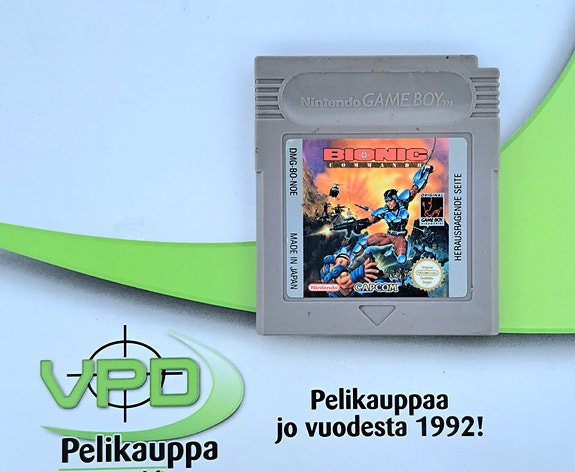 Bionic Commando (L) GBA (Käytetty)