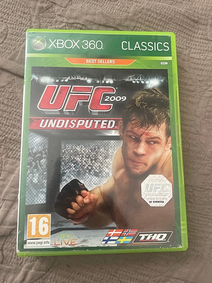 Xbox 360 UFC 2009 Undisputed peli