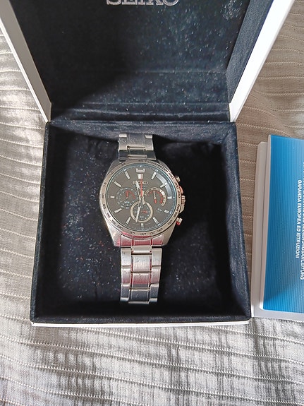Seiko chronograph 100m miesten rannekello
