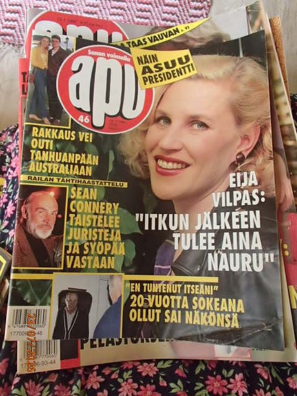 sean connery, eija vilpas