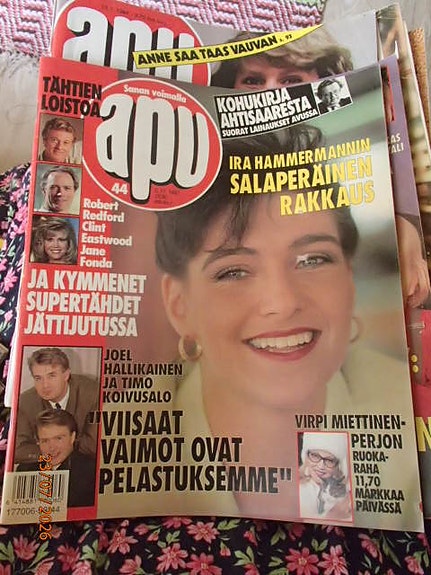 redford, eastwood, fonda,hallikainen,koivusalo, ahtisaari