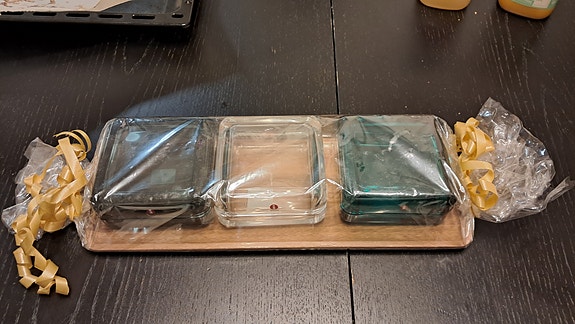 Iittala Vitriini säilytysrasiat ja tarjotin