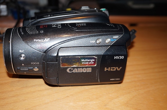 Canon HDV videokamera HV30