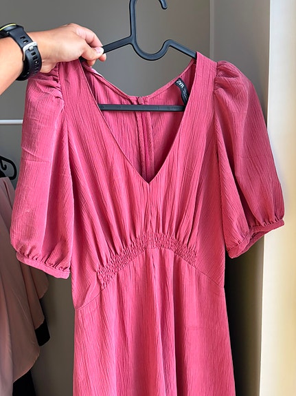 Pink summer dress