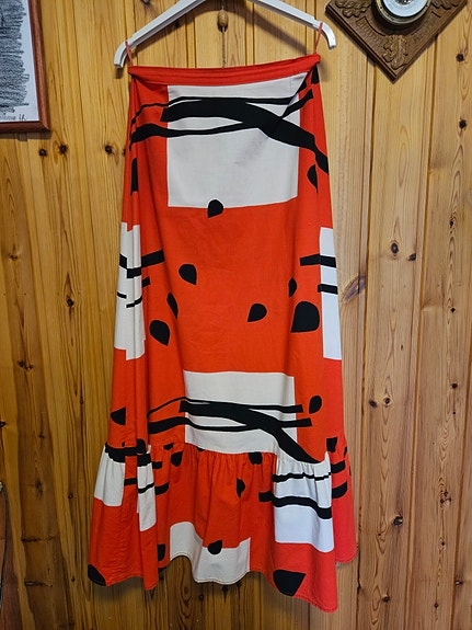 Vanessa 70-luvun hame (suomalaista vintagea)