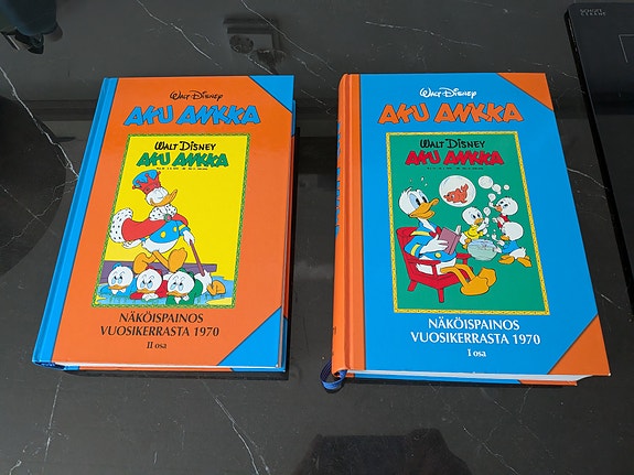 Aku Ankka näköispainokset vuodelta 1970