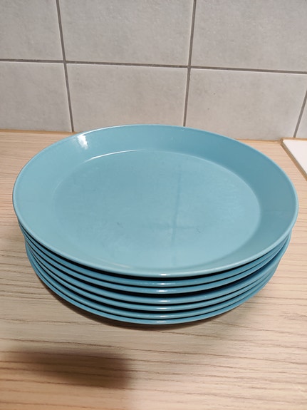 Iittala Teema lautaset turkoosi 26 cm