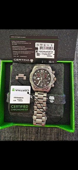 Certina DS Action 43mm titanium