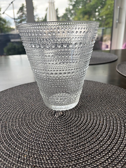Iittala Kastehelmi maljakko - kirkas