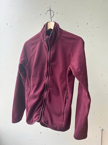 Everest naisten fleece takki viininpunainen XS