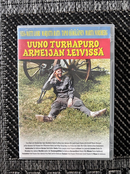 Uuno Turhapuro armeijan leivissä DVD-elokuva