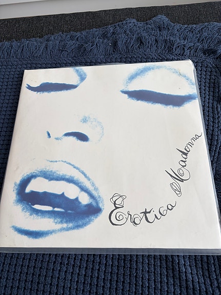 Madonna Erotica vinyylilevy LP