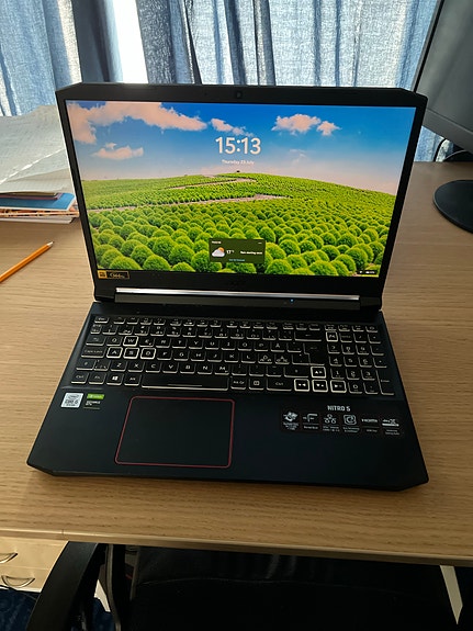 Acer kannettava tietokone 15,6" musta NITRO AN515-55
