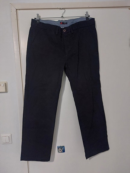 Miesten dressmann chino housut XXL musta