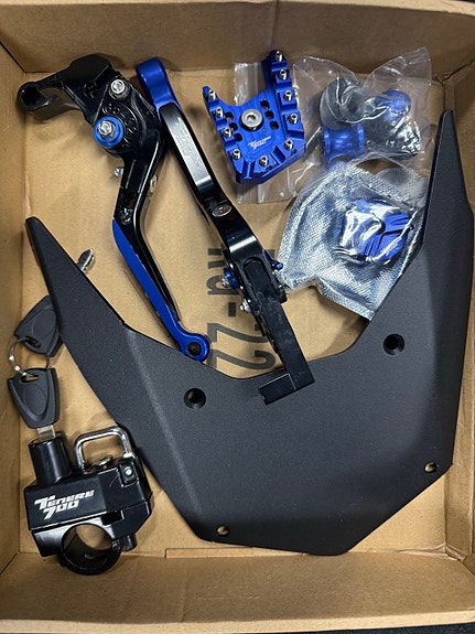 Yamaha Tenere 700 osia