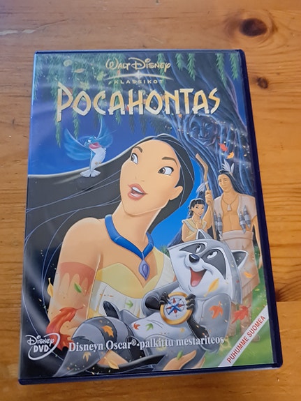 Pocahontas DVD 10€+6posti/nouto