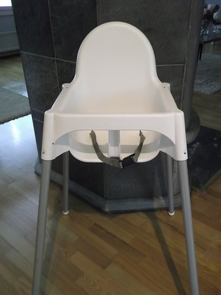 IKEA Antilop syöttötuoli valkoinen