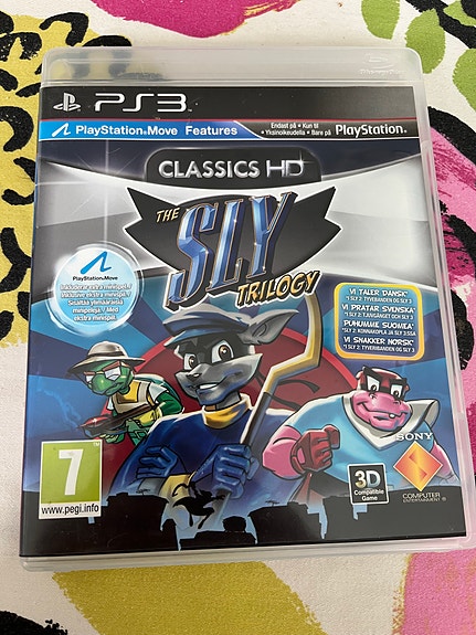 PlayStation 3 Sly Cooper -pelit (The Sly Trilogy & Thieves in Time)