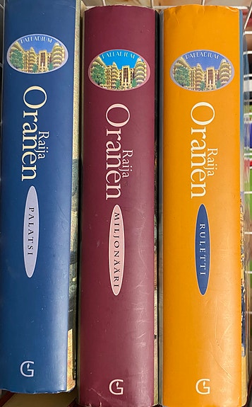 Raija Oranen kirjasarja Palatsi, Miljonääri, Ruletti