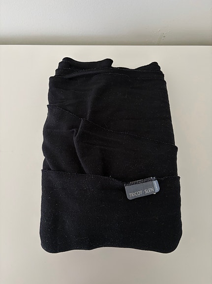 Babylonia Tricot-Slen Organic kantoliina musta
