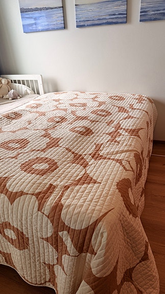 Marimekko Unikko päiväpeitto
