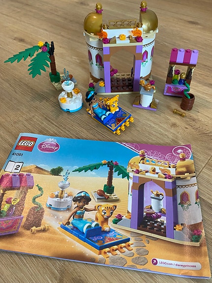 LEGO Disney Princess 41061 Jasmine’s Exotic Palace – täydellinen + ohjekirja