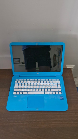 HP kannettava tietokone sininen